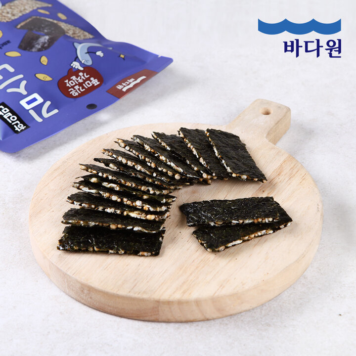 [바다원] 한입만 멸치 김스낵 25g x 3봉