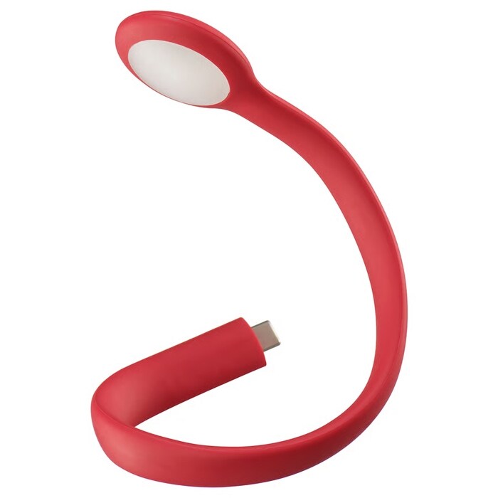 이케아 HOSTULOTA 회스툴로타 USB LED등 30cm C타입조명 독서등 작업등 휴대용라이트 노트북램프