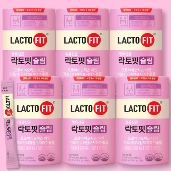 종근당건강 락토핏 슬림 60포 x 6통 (33306194)