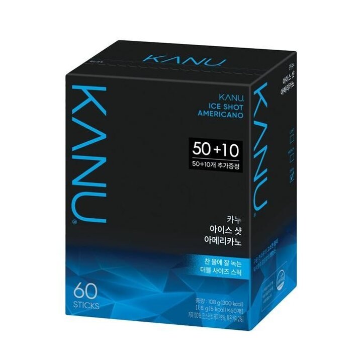 카누아이스샷아메리카노60TX2개