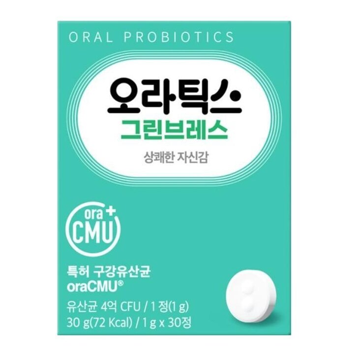 오라팜오라틱스그린브레스구강유산균1000mgx30/SH