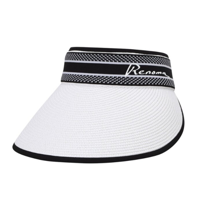 (신세계김해점)레노마골프 25SS 여성 지사 와이드 선바이저 RWACO6813-101
