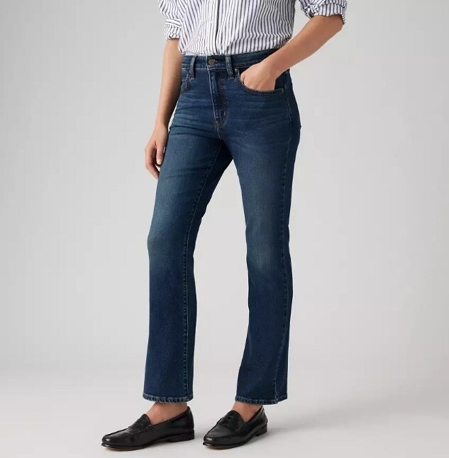 Levis 여성725 어센틱 킥 부츠컷 진001W1-0005GN