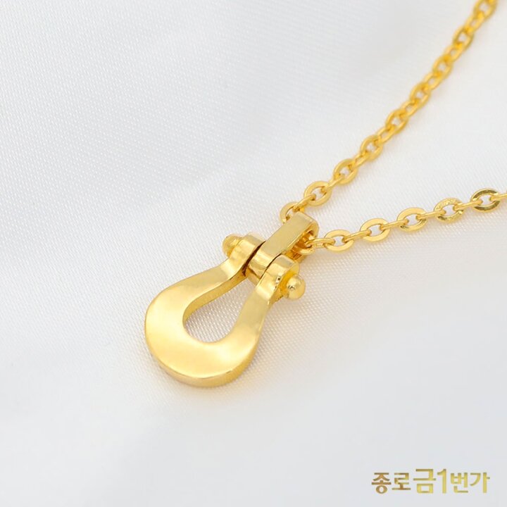 [종로금1번가] 여자 순금 목걸이 후프 11.25g