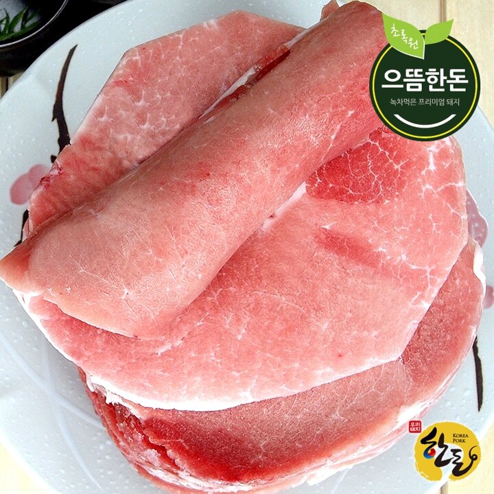 [으뜸한돈] 뒷다리살 불고기용 1.8kg (300gx6팩)