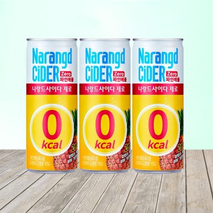 나랑드사이다제로245ml3종혼합30캔