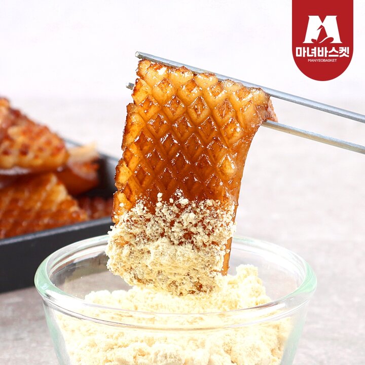 [마녀바스켓] 쫀득별미 국내산 벌집 돼지껍데기 500g x 2팩