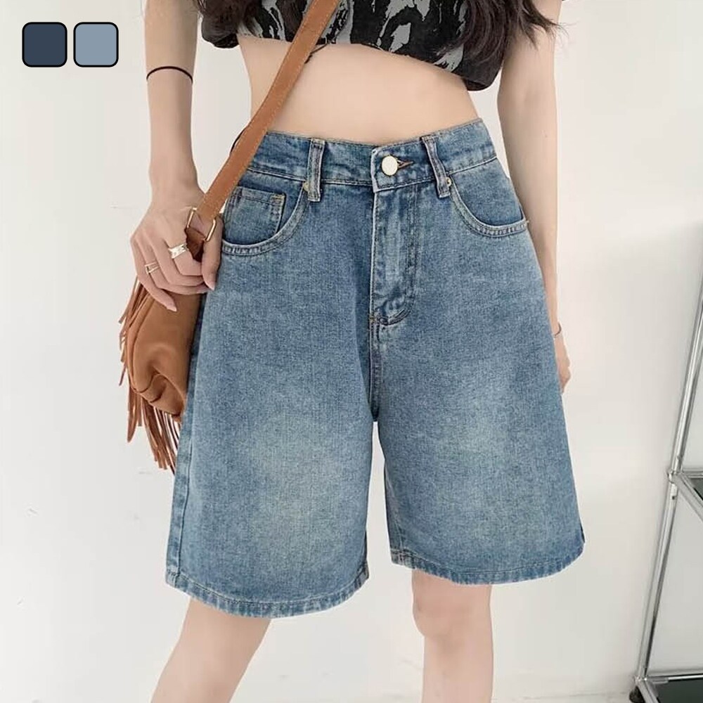여자 캐주얼 베이직 데일리 데님 청반바지 LDW-JEH-SSIS918