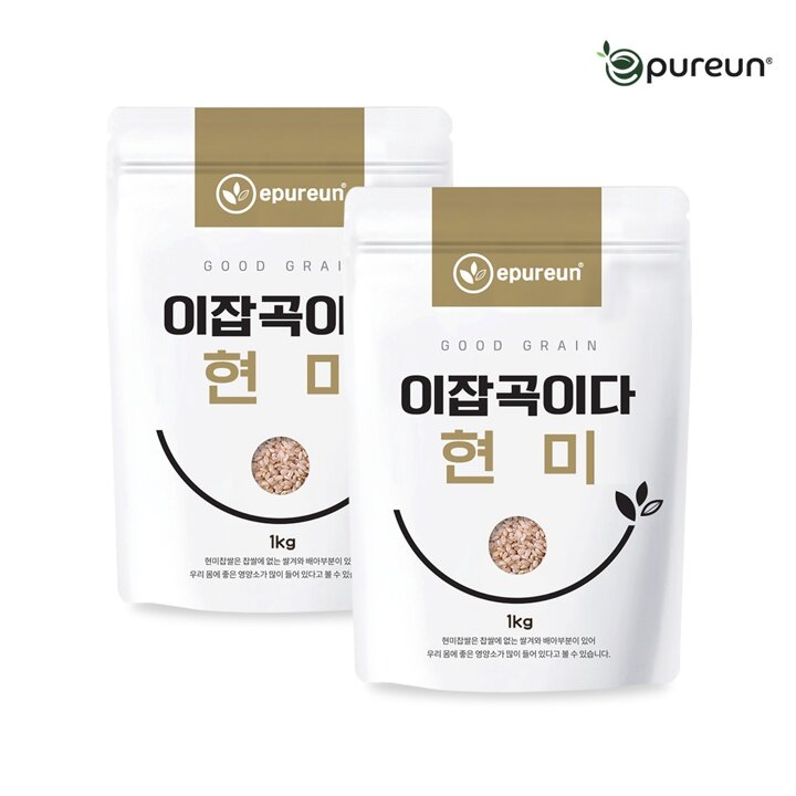 [이잡곡이다] 국산 현미 1kg X 2봉