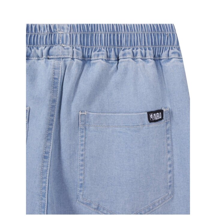 (신세계천안아산점)라이트블루 절개포인트 스판 데님 4부 쇼츠 K262DP130P LB(20)