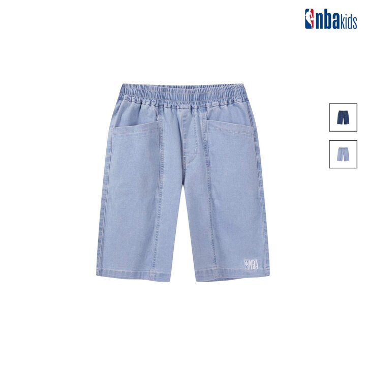(신세계천안아산점)라이트블루 절개포인트 스판 데님 4부 쇼츠 K262DP130P LB(20)