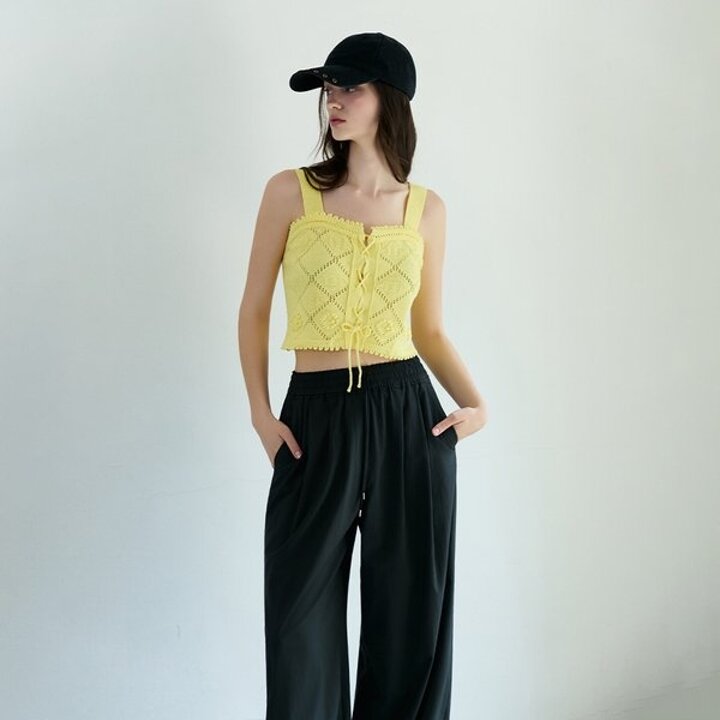(대전신세계)데일리 와이드 밴딩팬츠 (ES2TP502)