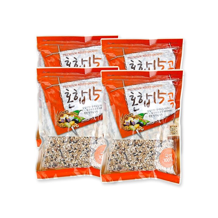 [이잡곡이다] 국산 혼합15곡 800g x 4봉