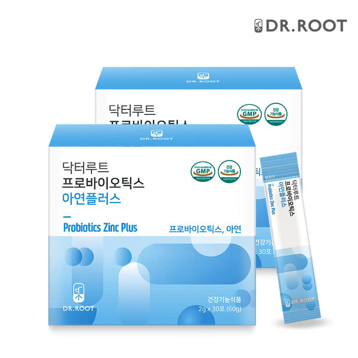 프로바이오틱스 아연플러스 30포 2박스 2개월 유산균 모유 신바이오틱스