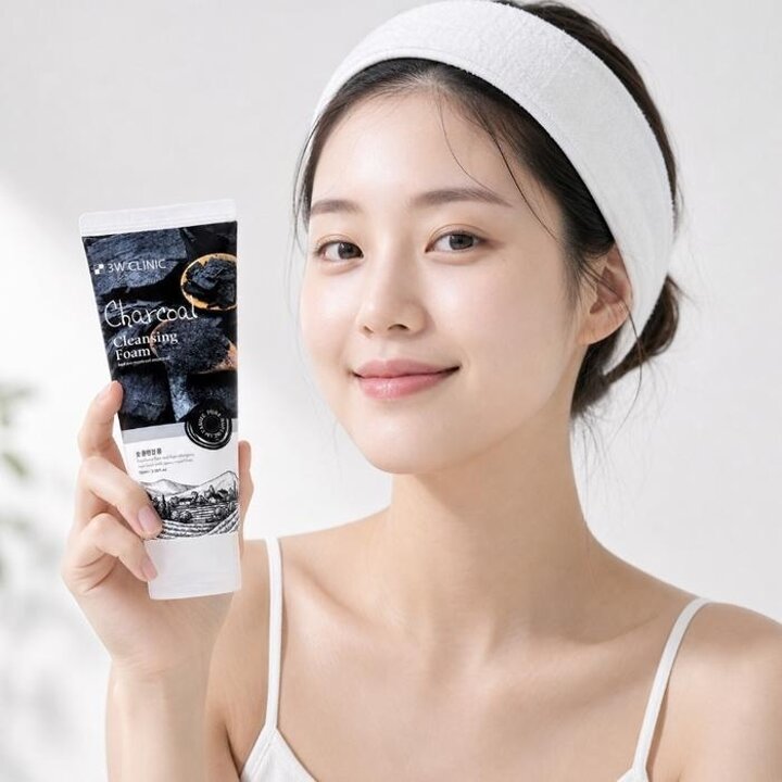 3W클리닉숯클렌징폼100ml