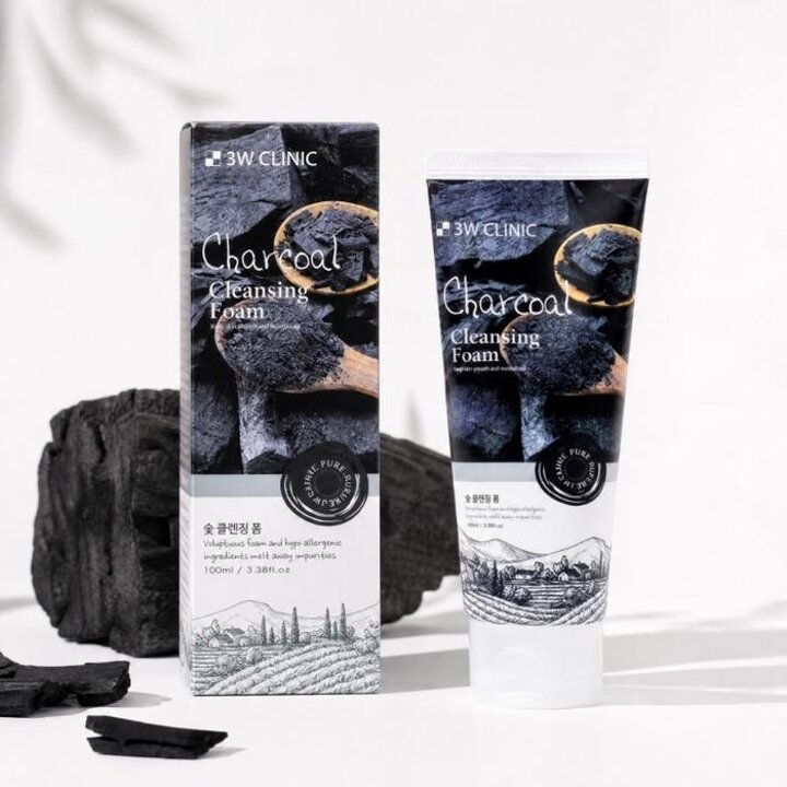 3W클리닉숯클렌징폼100ml