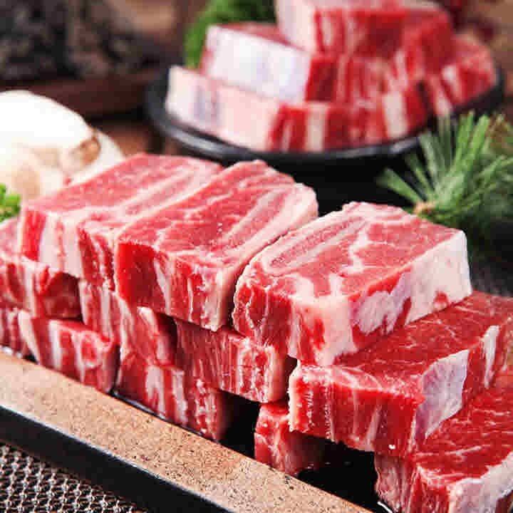 호주청정우 la 찜갈비 1kg*3팩 알뜰세트(부직포없음일반포장)