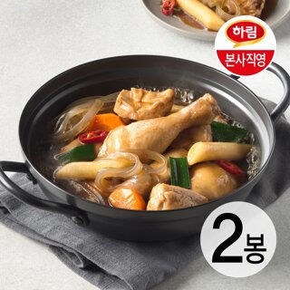 하림 냄비요리 찜닭 600g 2봉