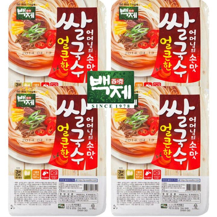 [G]백제 즉석 쌀국수 얼큰한맛 30개/컵라면