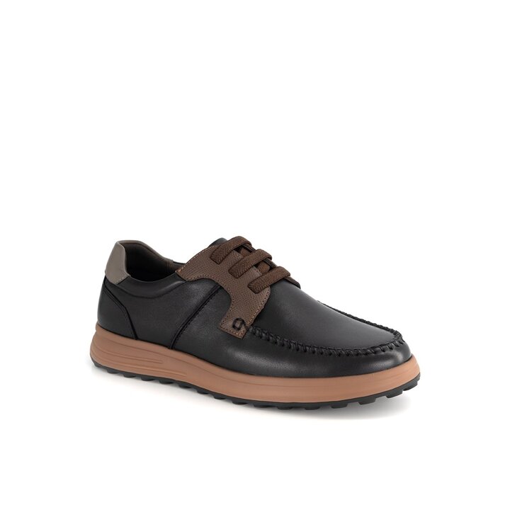 (신세계본점)남성 보트 스니커즈 블랙 (Q19149,BLACK)