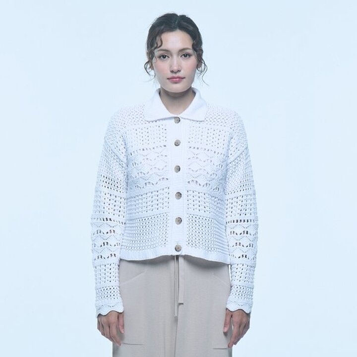 (신세계센텀점)스카시 폴로 가디건 (UFKKCA251N-WHITE)