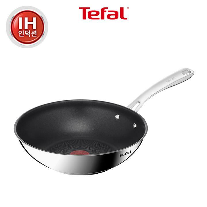 테팔 인덕션 티타늄3X 퍼펙트 레지스트 볶음팬 28cm