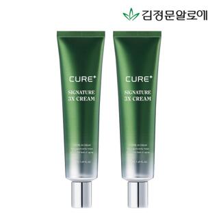 [김정문알로에][1+1] 큐어 3X크림 (총2개)