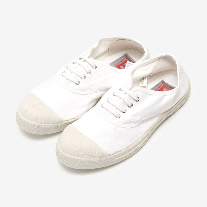 [벤시몽] TENNIS WOMAN LACET - WHITE
