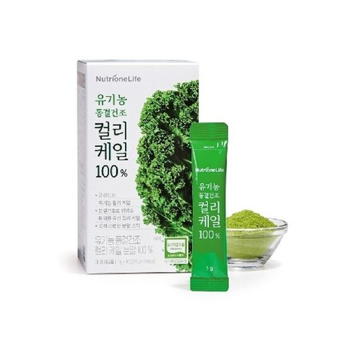 뉴트리원 유기농 동결건조 컬리케일 100퍼센트 30포 2박스(60포)[35526940]