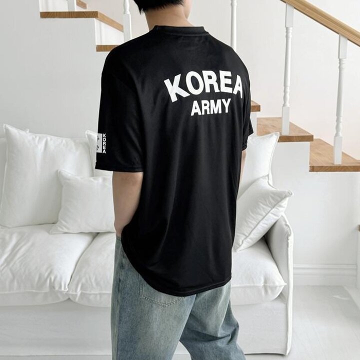ROKA로카쿨링반팔티기능성체육대회단체육군군대반팔티셔츠로카티