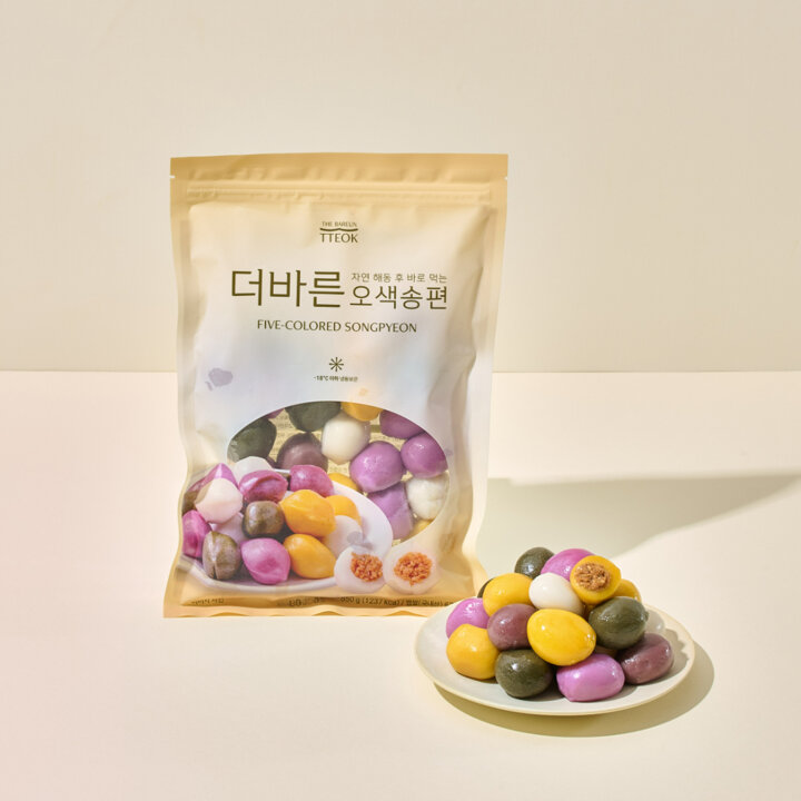 더바른 자연해동 추석 오색송편 2pack