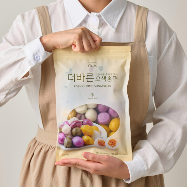 더바른 자연해동 추석 오색송편 2pack