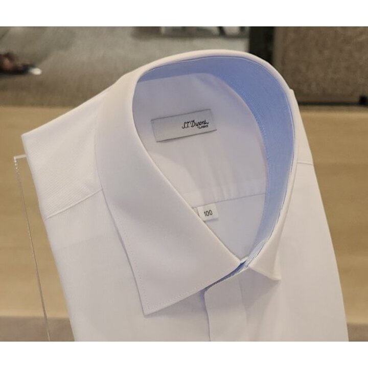 (신세계강남점)25SS 도비 소재 일반핏 긴소매 셔츠 SE5SM12LS705SWH