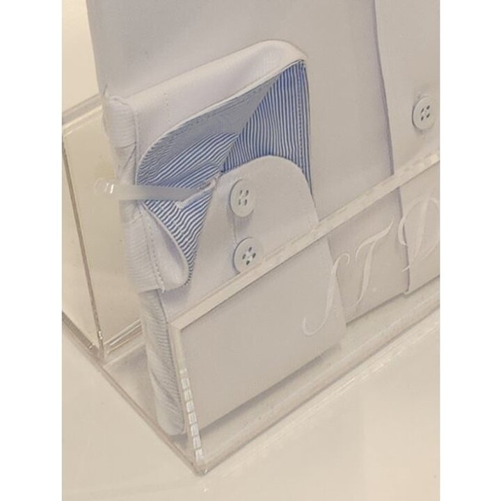 (신세계강남점)25SS 도비 소재 일반핏 긴소매 셔츠 SE5SM12LS705SWH