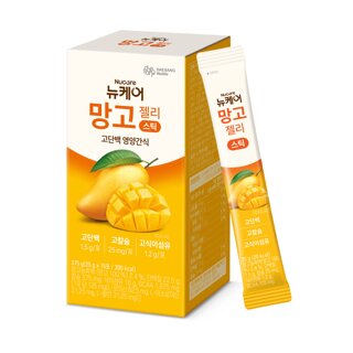 [대상웰라이프] 뉴케어 망고젤리 스틱 (25g x 15포)