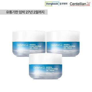 동국제약 마데카 하이드라 솔루션 젤크림 50ml*3개 