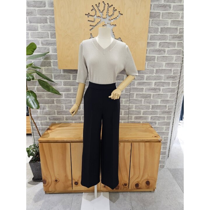 (신세계의정부점)메탈브이넥니트(LK31F5KN513X)