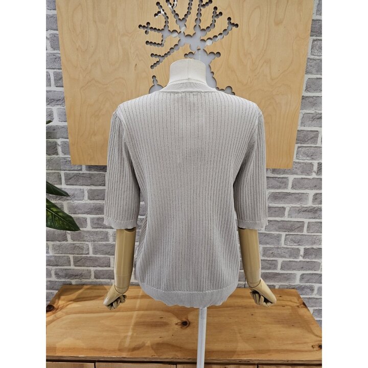 (신세계의정부점)메탈브이넥니트(LK31F5KN513X)