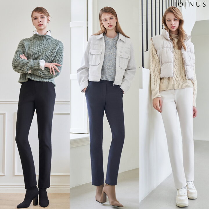 ★백화점 동일★ 24FW 조이너스 기모 밴딩팬츠 3종