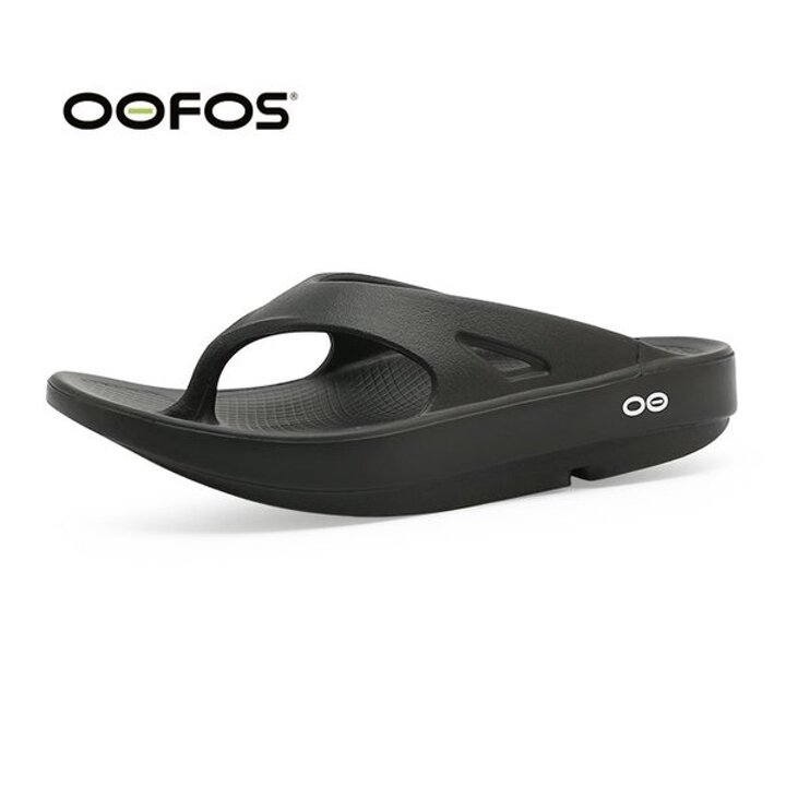 [SSG 특별가] 우포스 오리지널 리커버리 쪼리 플립플랍 블랙 (OORIGINAL-BLACK)