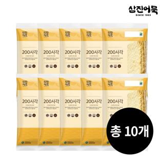 [삼진어묵] 200사각 1봉 300g (6개입) x10개