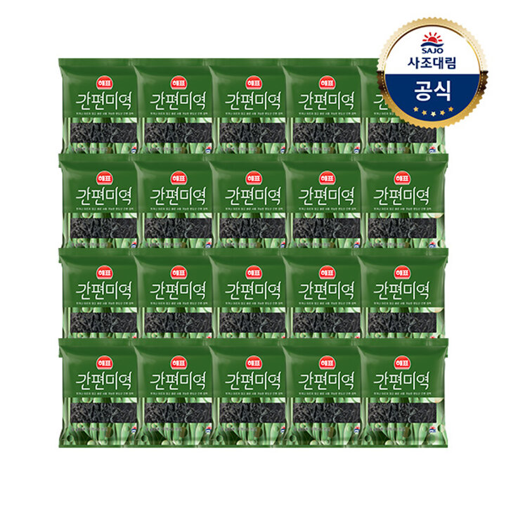 [사조대림] 완도 간편미역 20g x20개