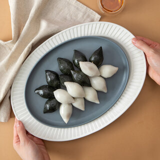 ★추석 행사★ 해동해서 바로먹는 송편세트 1kg(백송편500g+쑥송편500g 