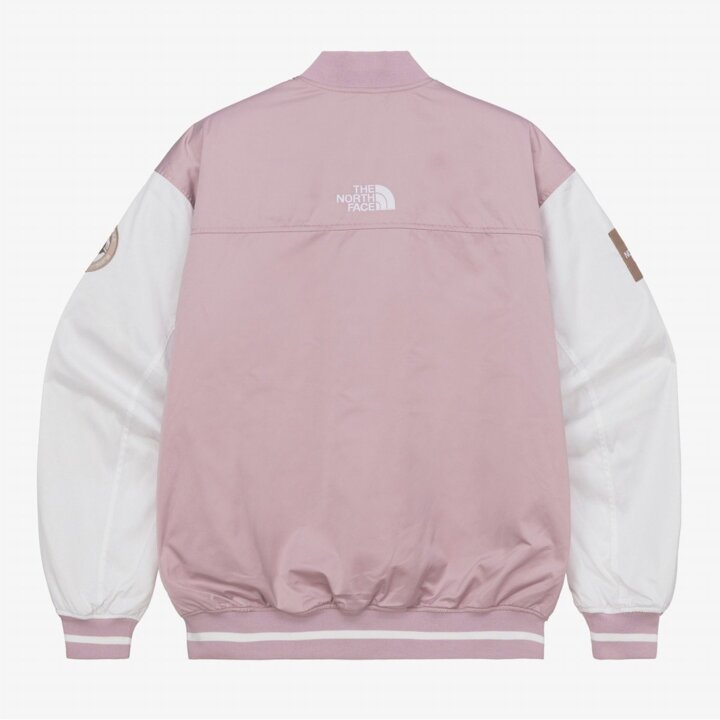 [노스페이스 공식] NJ3NQ60L 화이트라벨 플레이어 바시티 자켓 PALE PINK