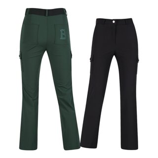 럭스골프 여성 백밴딩 자수 포인트 아웃 포켓 골프바지 BMU25A264W