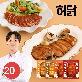 [허닭] 슬라이스 스팀 소스 닭가슴살 100g 4종 20팩