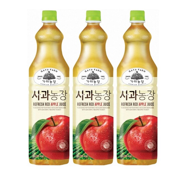 웅진 가야 사과농장 1.5L 6펫