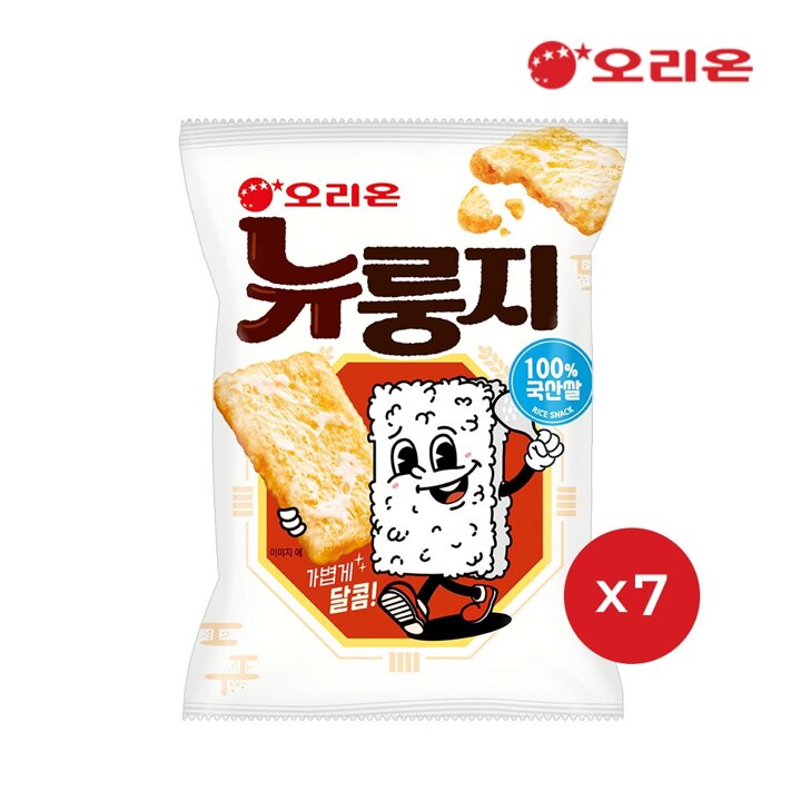 오리온 뉴룽지 오리지널(75g) x 7개