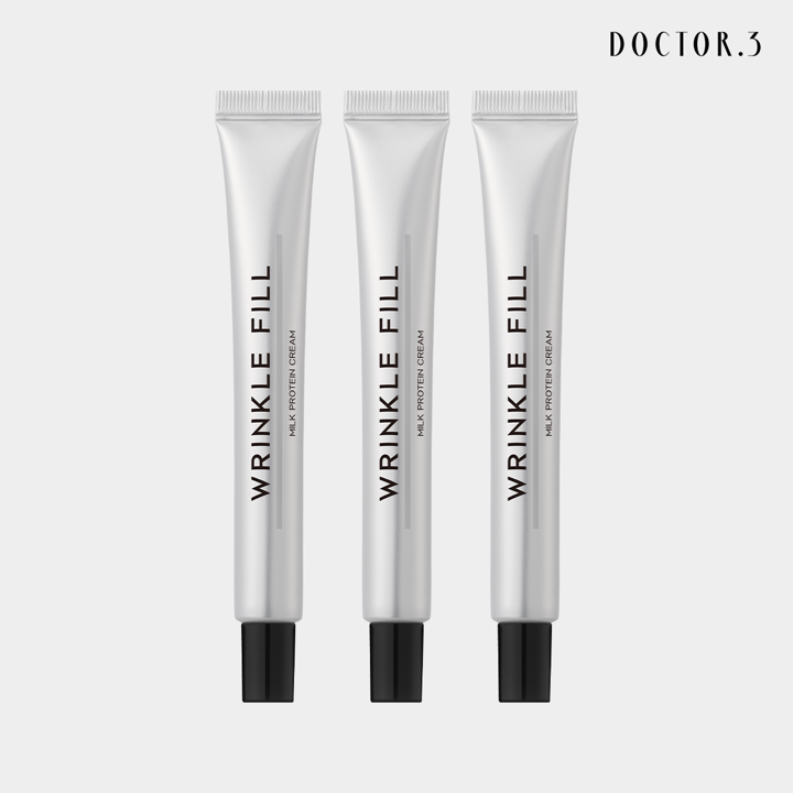 [닥터3] 링클필 밀크 프로테인 크림 25ml*3개 