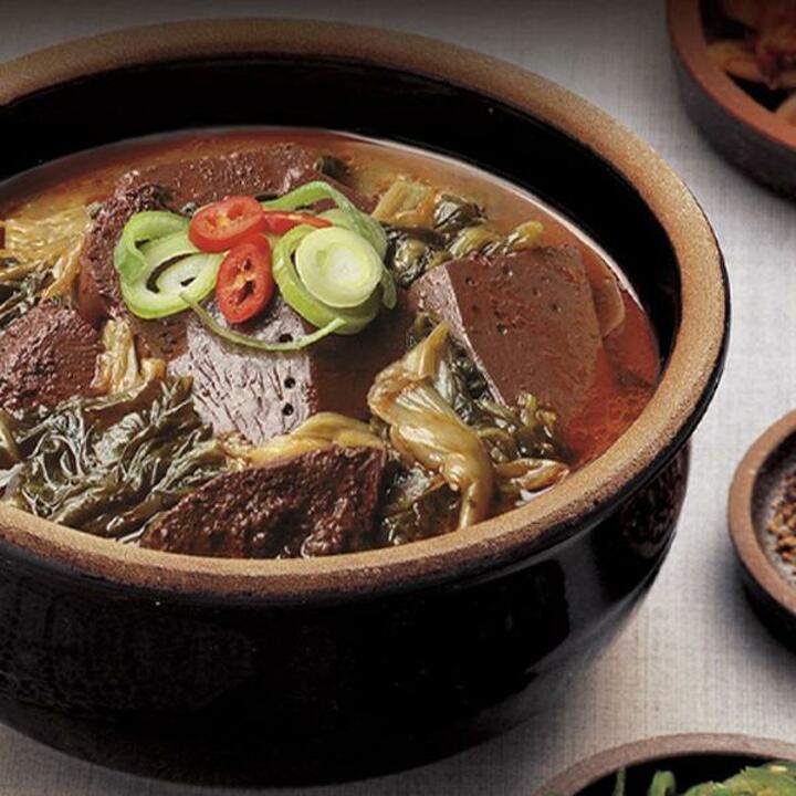 맘으로 선지우거지해장국 500g 5팩(m)
